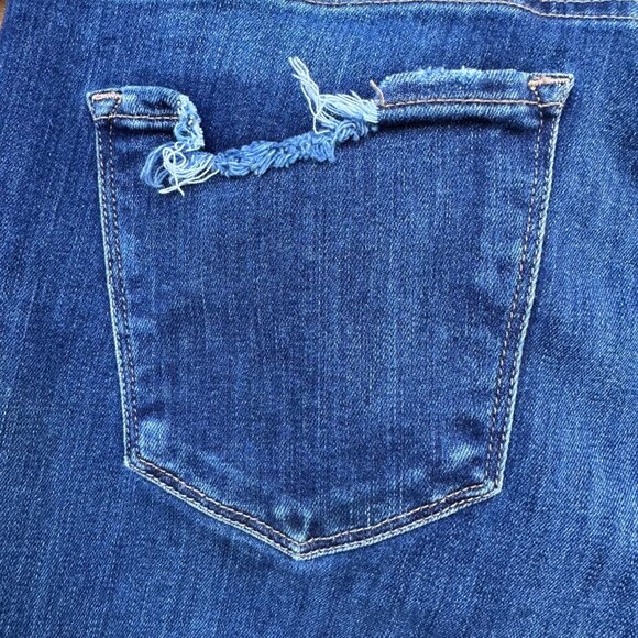 Flying Monkey Womens Skinny Jeans Size 32 Blue Denim Blend - Picture 12 of 12